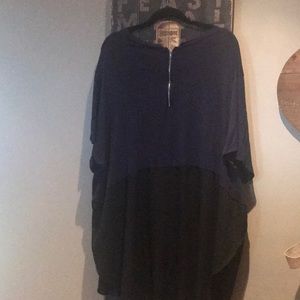 Black and blue Tunic
